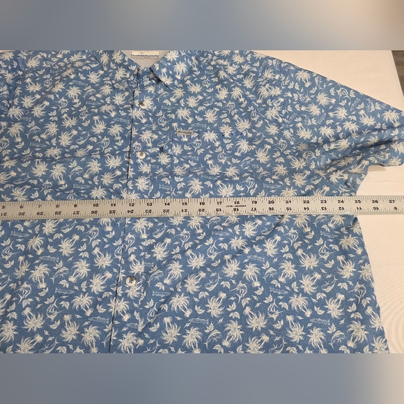 Bundle Of 2 Columbia PFG Mens Size XL Fishing Casual Short Sleeve Button Front - Picture 12 of 16